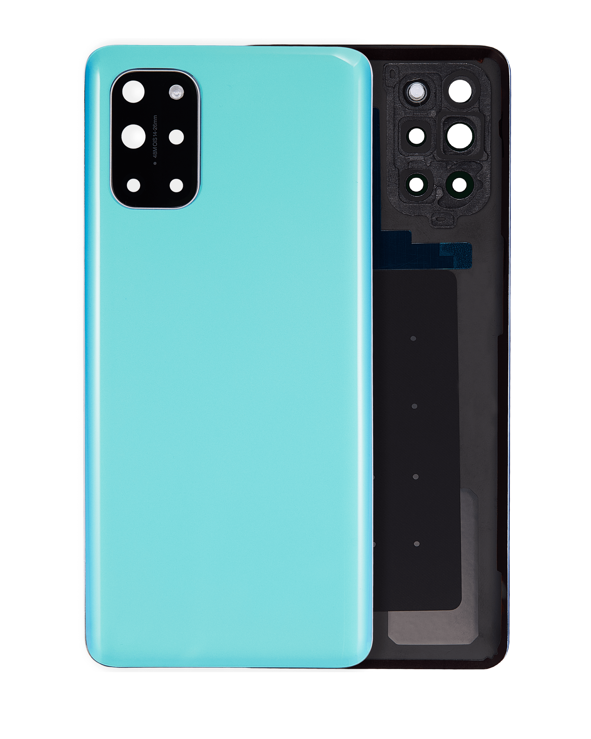 Backcover mit Kameralinse für OnePlus 8T (Aftermarket Plus) (Aquamarine Green)