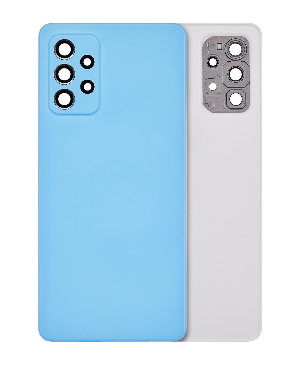 Glass Back Cover for Samsung Galaxy A72 (A725 / 2021) (Aftermarket Plus) (Awesome Blue)