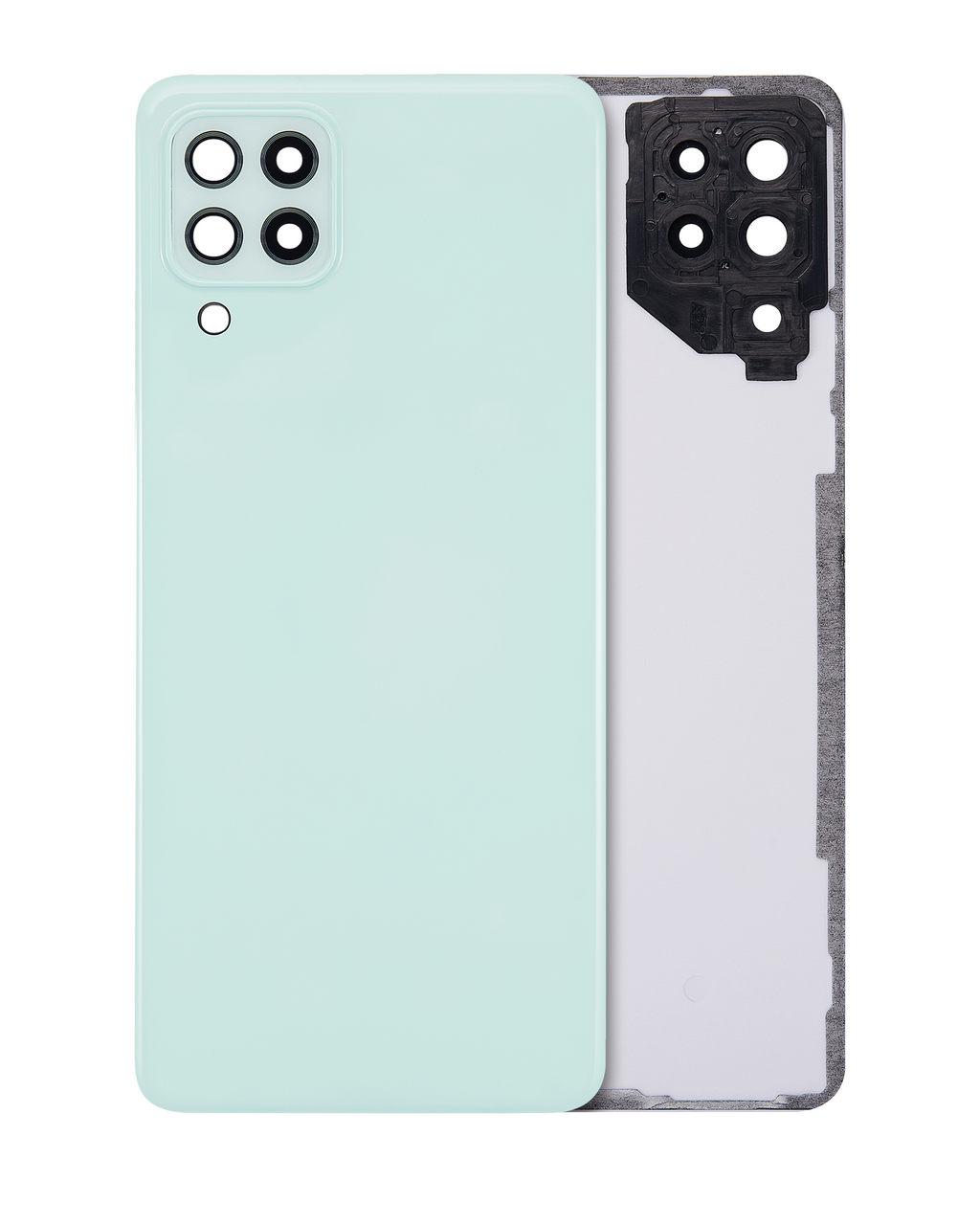 Back cover with camera lens for Samsung Galaxy A22 4G (A225 / 2021) (Aftermarket Plus) (Mint)