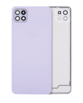 Samsung A22 5G Backcover-Glas mit Kameralinse Violett Aftermarket Plus