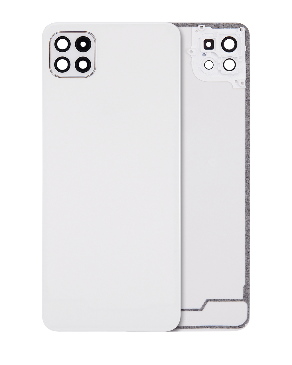 Back Cover with Camera Lens for Samsung Galaxy A22 5G (A226 / 2021) (Aftermarket Plus) (White)