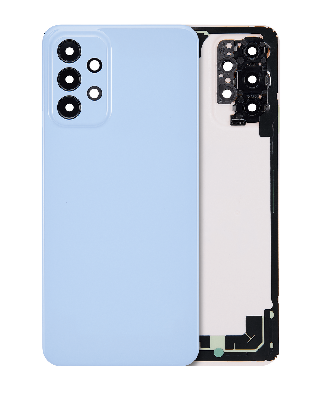 Back Cover for Samsung Galaxy A23 (A235 / 2022) (Aftermarket Plus) (Blue)