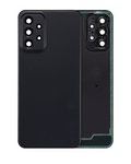 Glas-Backcover für Samsung Galaxy A23 5G (A236 / 2022) (Schwarz)