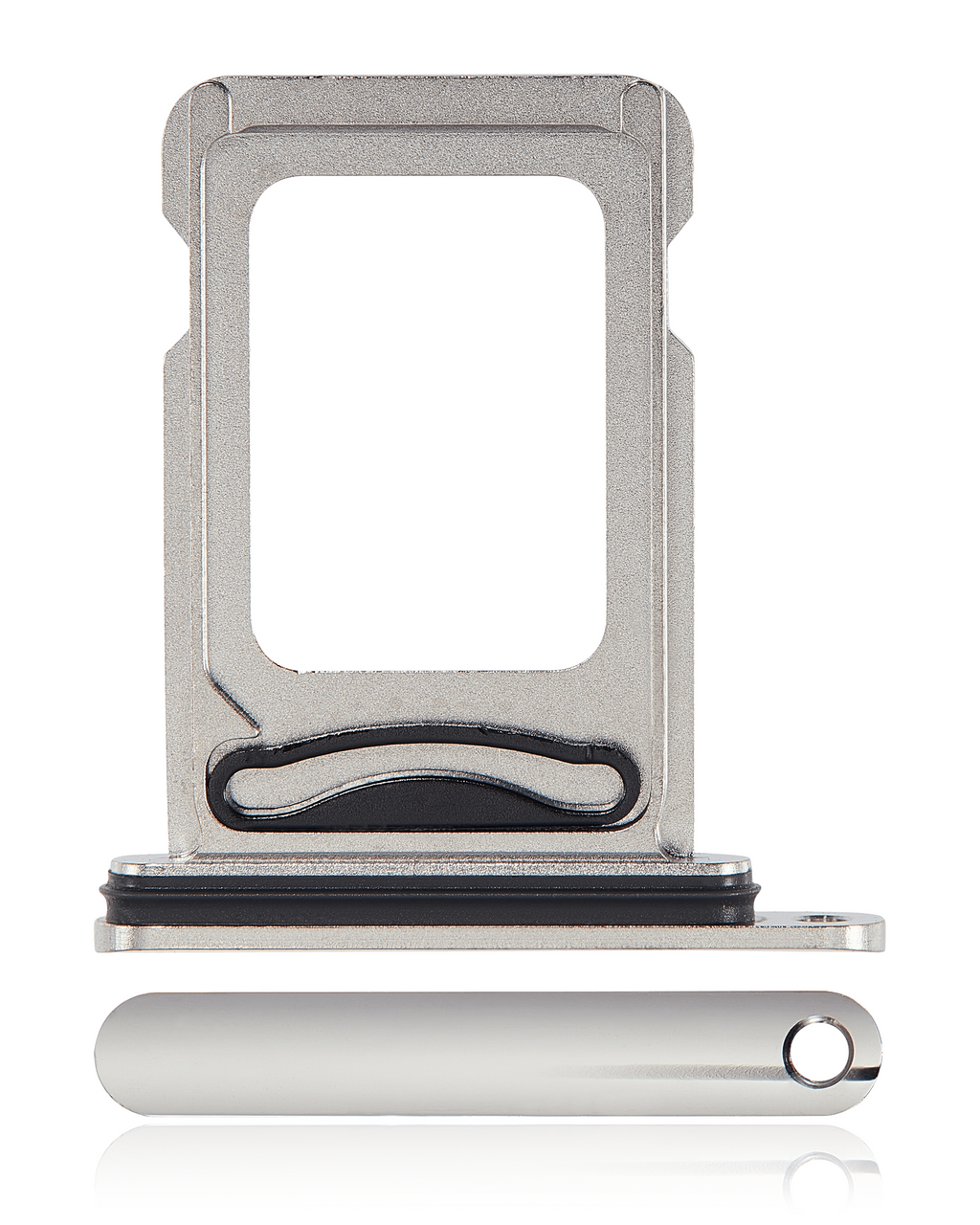 Dual SIM Card Tray for iPhone 11 Pro / 11 Pro Max (Silver)
