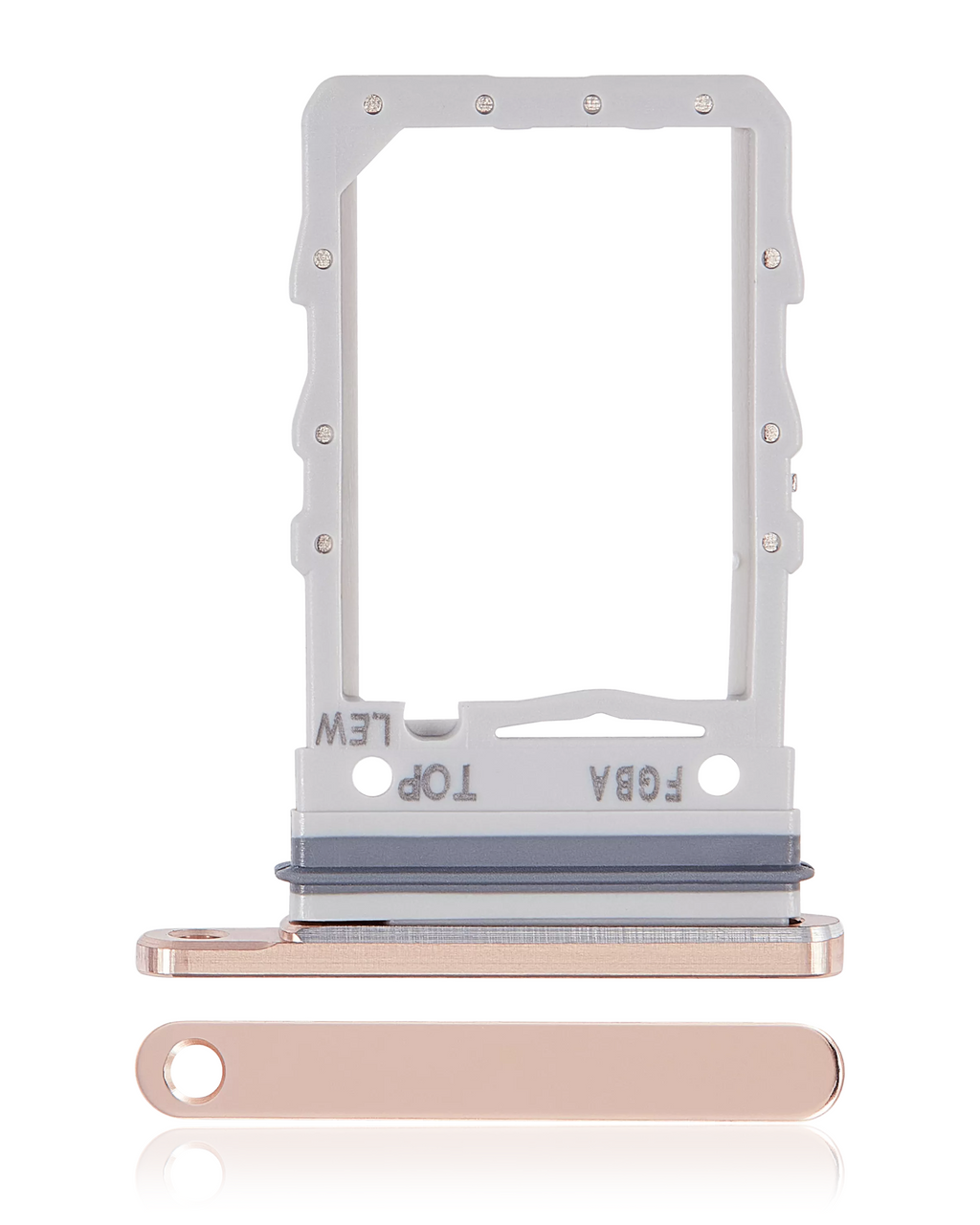 SIM Card Tray for Samsung Galaxy Z Flip 4 5G (F721) - Pink Gold