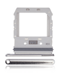 Dual SIM Card Tray for Samsung Galaxy S10 5G (Crown Silver)