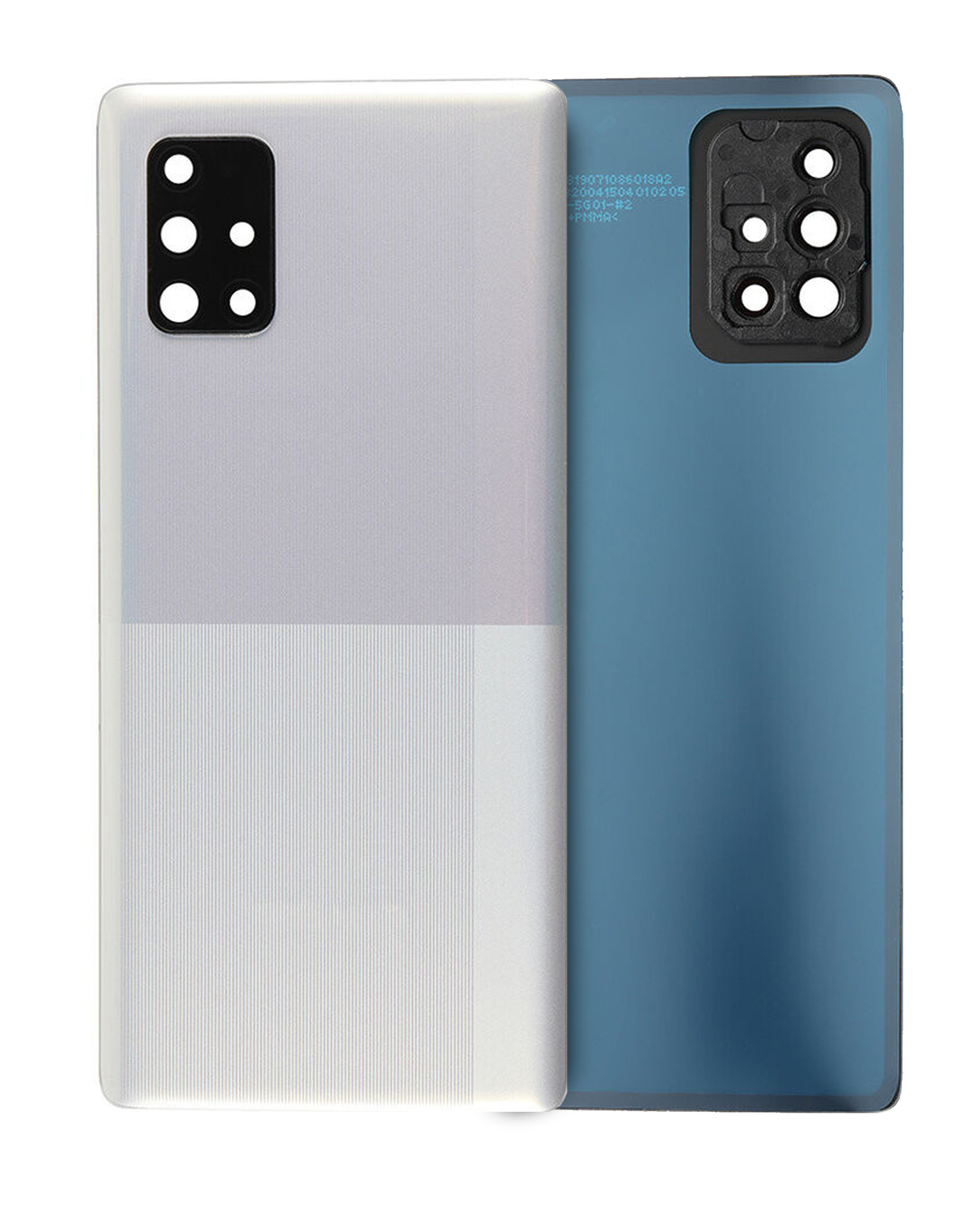 Back Cover with Camera Lens for Samsung Galaxy A71 (A715/2020) (Service Pack) Prism Crush Silver