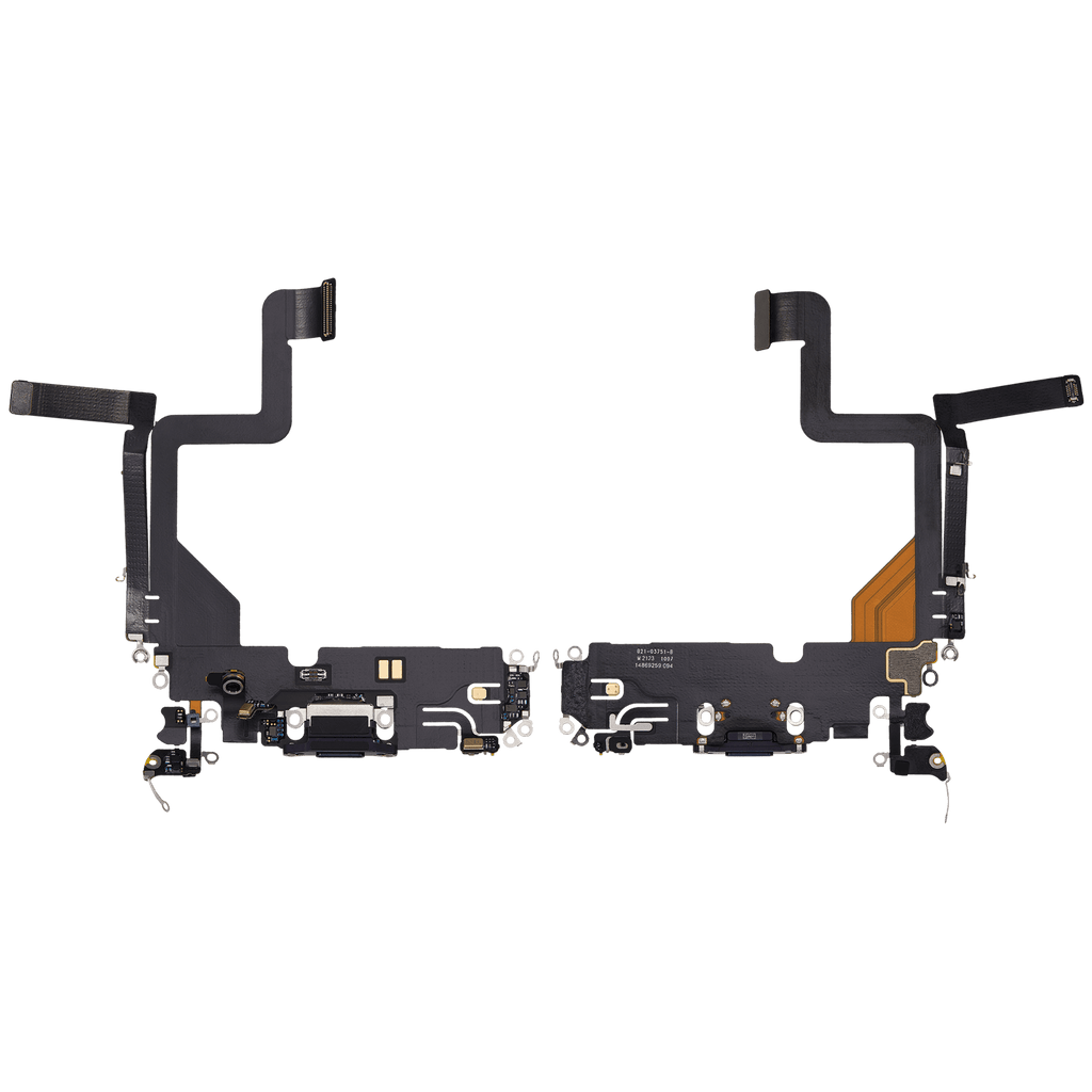 Charging Port Flex Cable for iPhone 14 Pro (Used OEM Pulled) (Deep Purple)