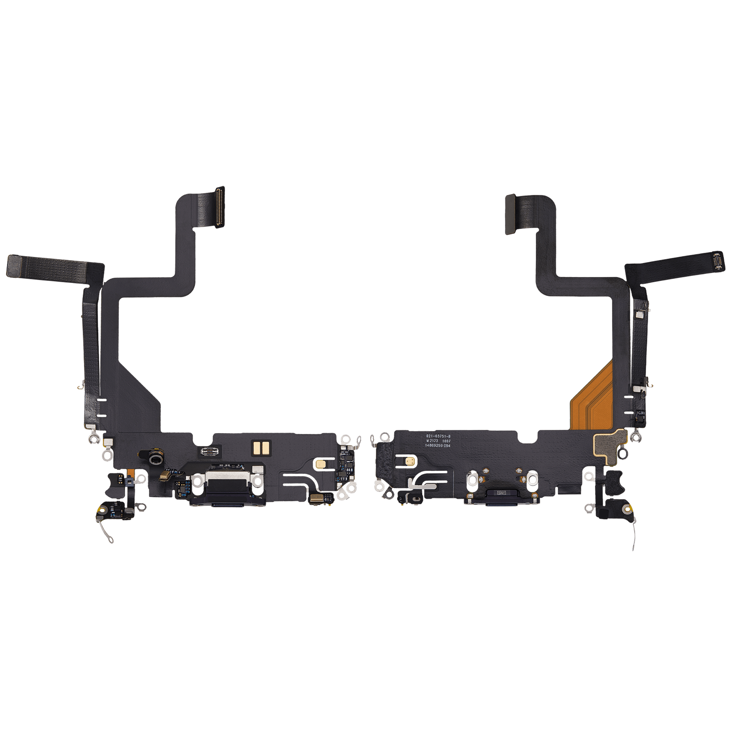 Charging Port Flex Cable for iPhone 14 Pro (Used OEM Pulled) (Deep Purple)
