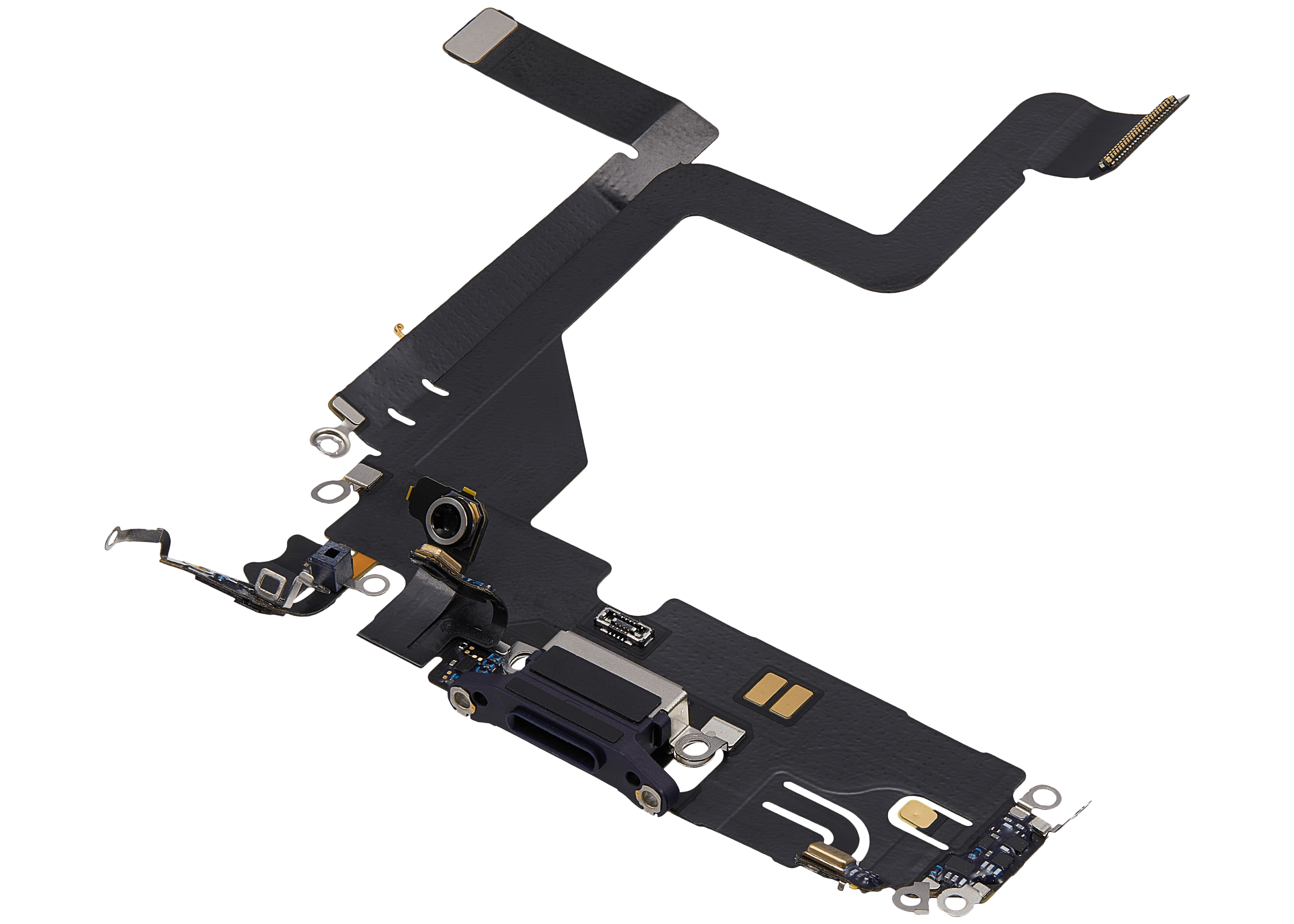 Charging Port Flex Cable for iPhone 14 Pro (Used OEM Pulled) (Deep Purple)