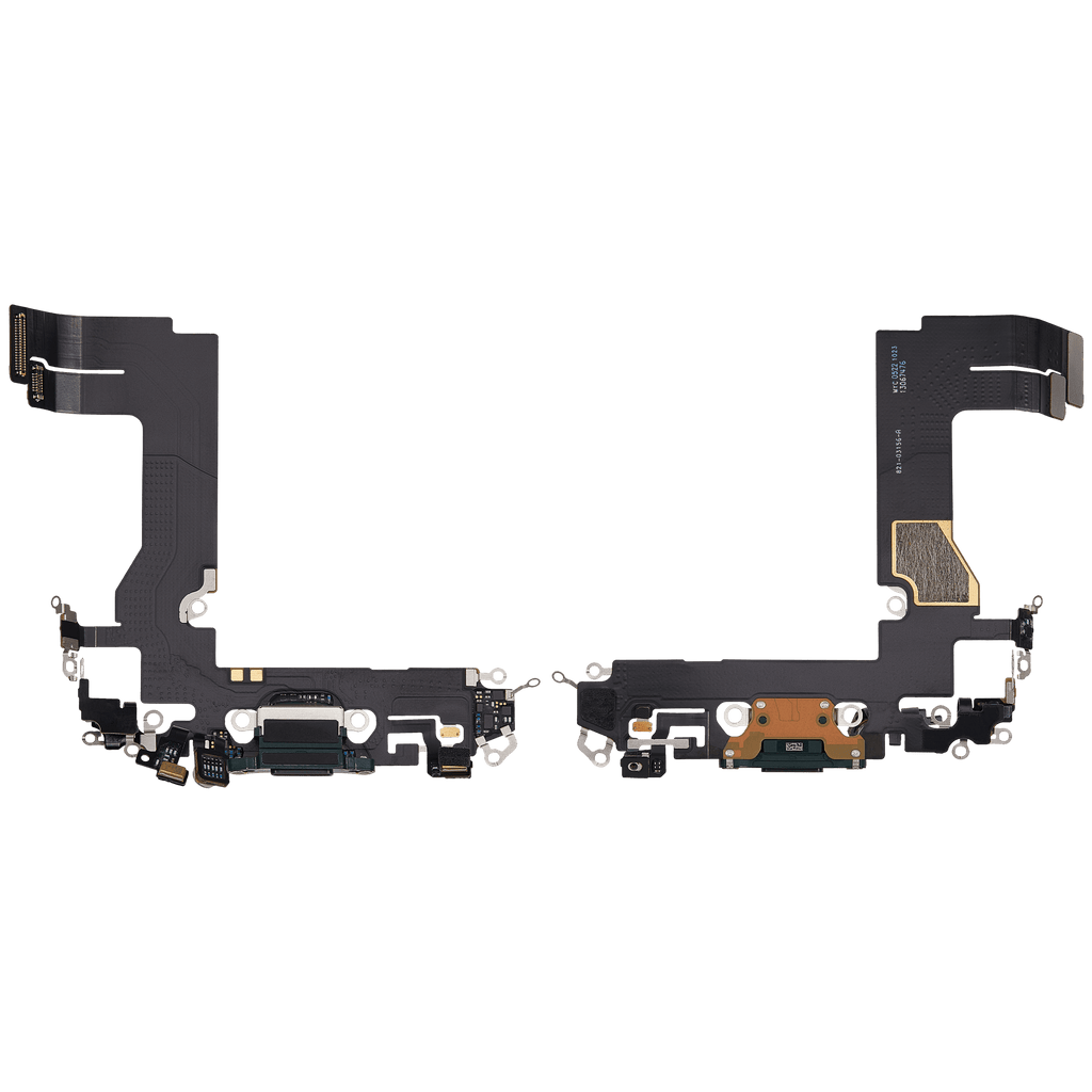 Ladebuchse-Flexkabel für iPhone 13 Mini (gebrauchter OEM-Ausbau) (Grün)