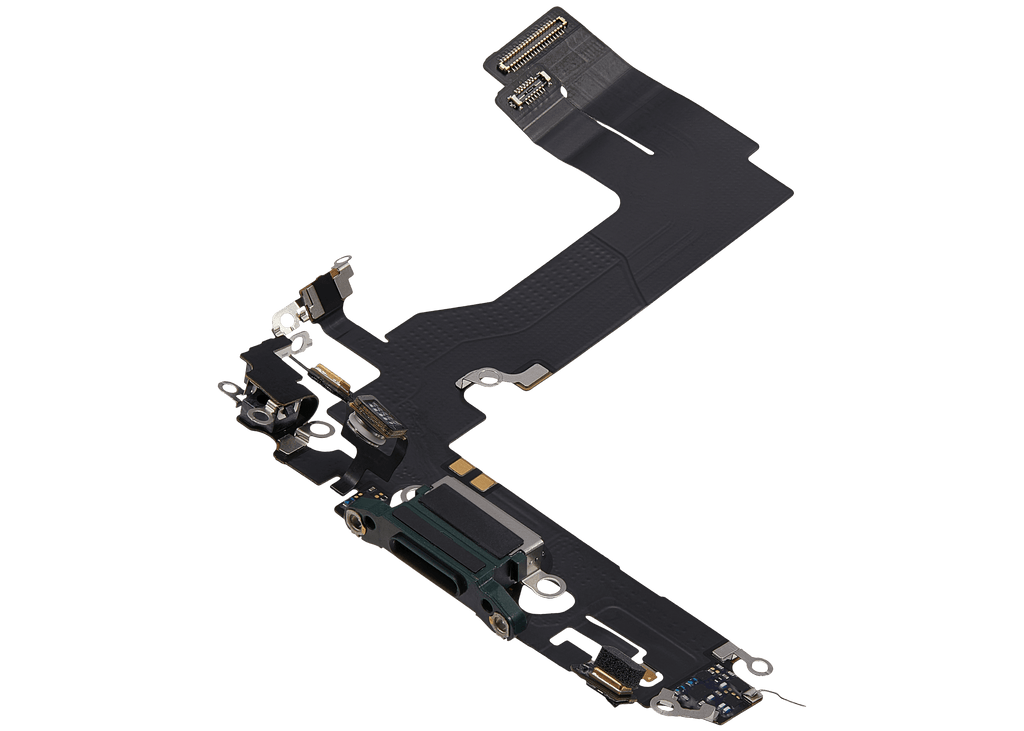 Ladebuchse-Flexkabel für iPhone 13 Mini (gebrauchter OEM-Ausbau) (Grün)