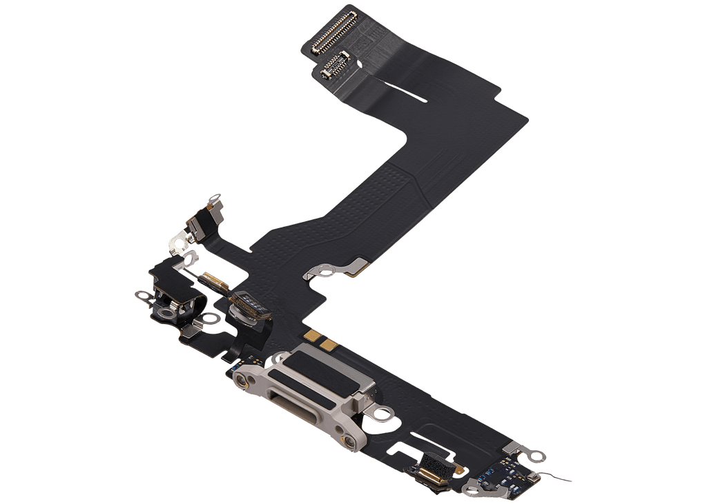 Ladebuchse-Flexkabel für iPhone 13 Mini (gebrauchter OEM-Ausbau) (Pink)