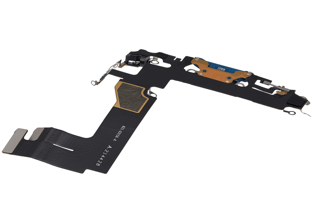 Ladebuchse-Flexkabel für iPhone 13 Mini (gebrauchter OEM-Ausbau) (Blau)