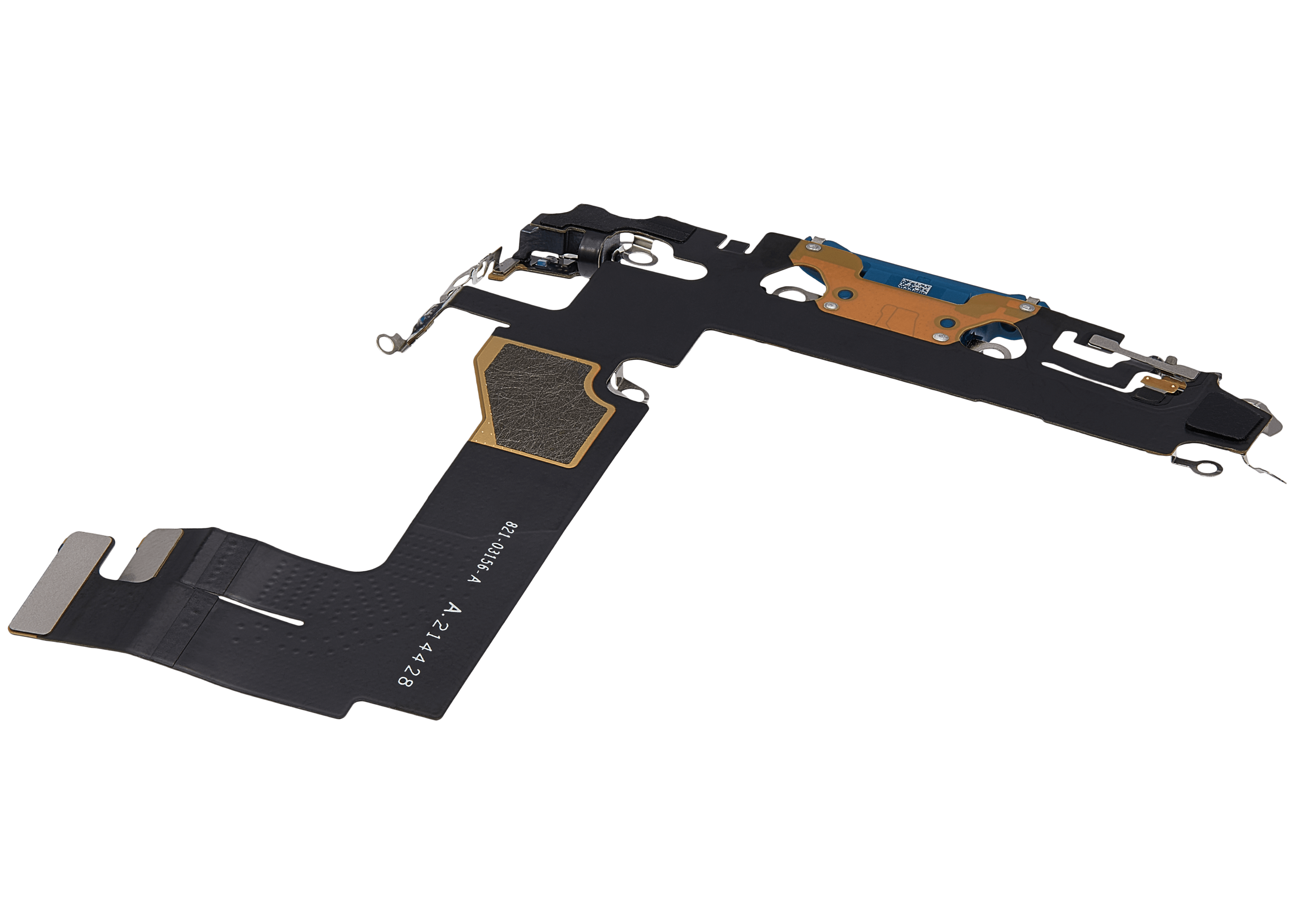Ladebuchse-Flexkabel für iPhone 13 Mini (gebrauchter OEM-Ausbau) (Blau)