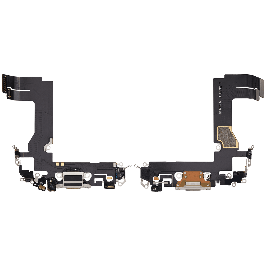 Charging Port Flex Cable for iPhone 13 Mini (Used OEM Pulled) (Starlight)