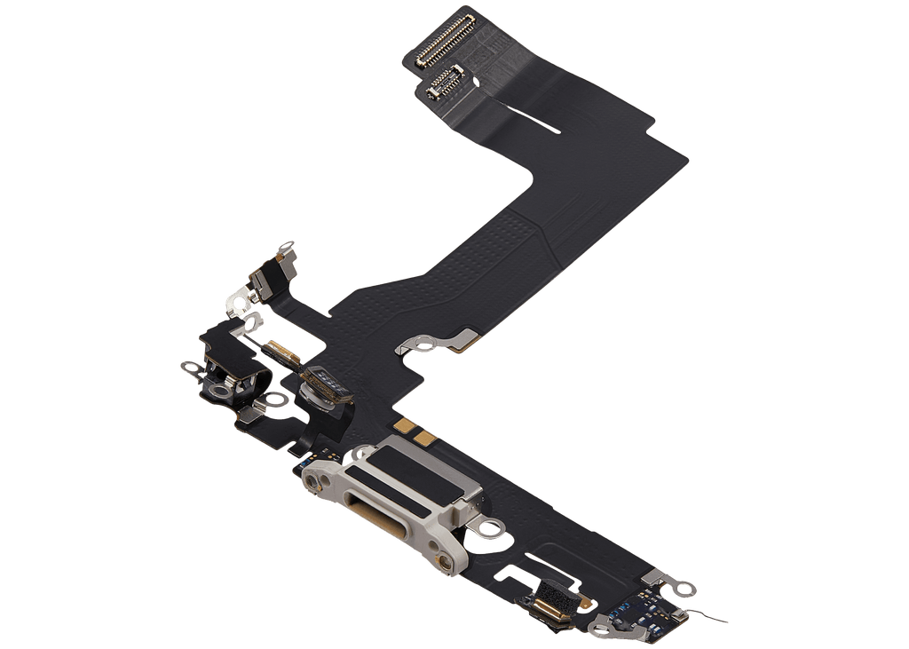 Charging Port Flex Cable for iPhone 13 Mini (Used OEM Pulled) (Starlight)