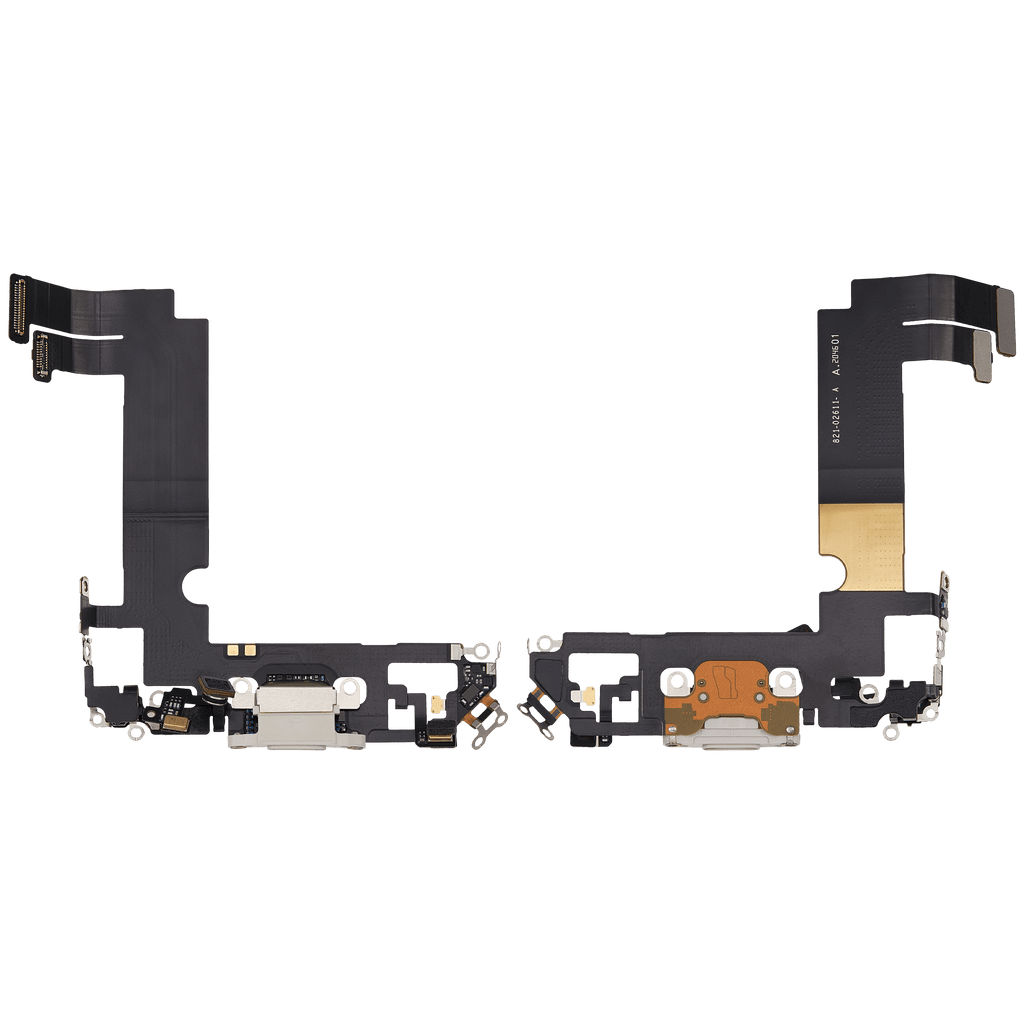 Ladebuchse-Flexkabel für iPhone 12 Mini (gebrauchter OEM-Ausbau) (Weiß)