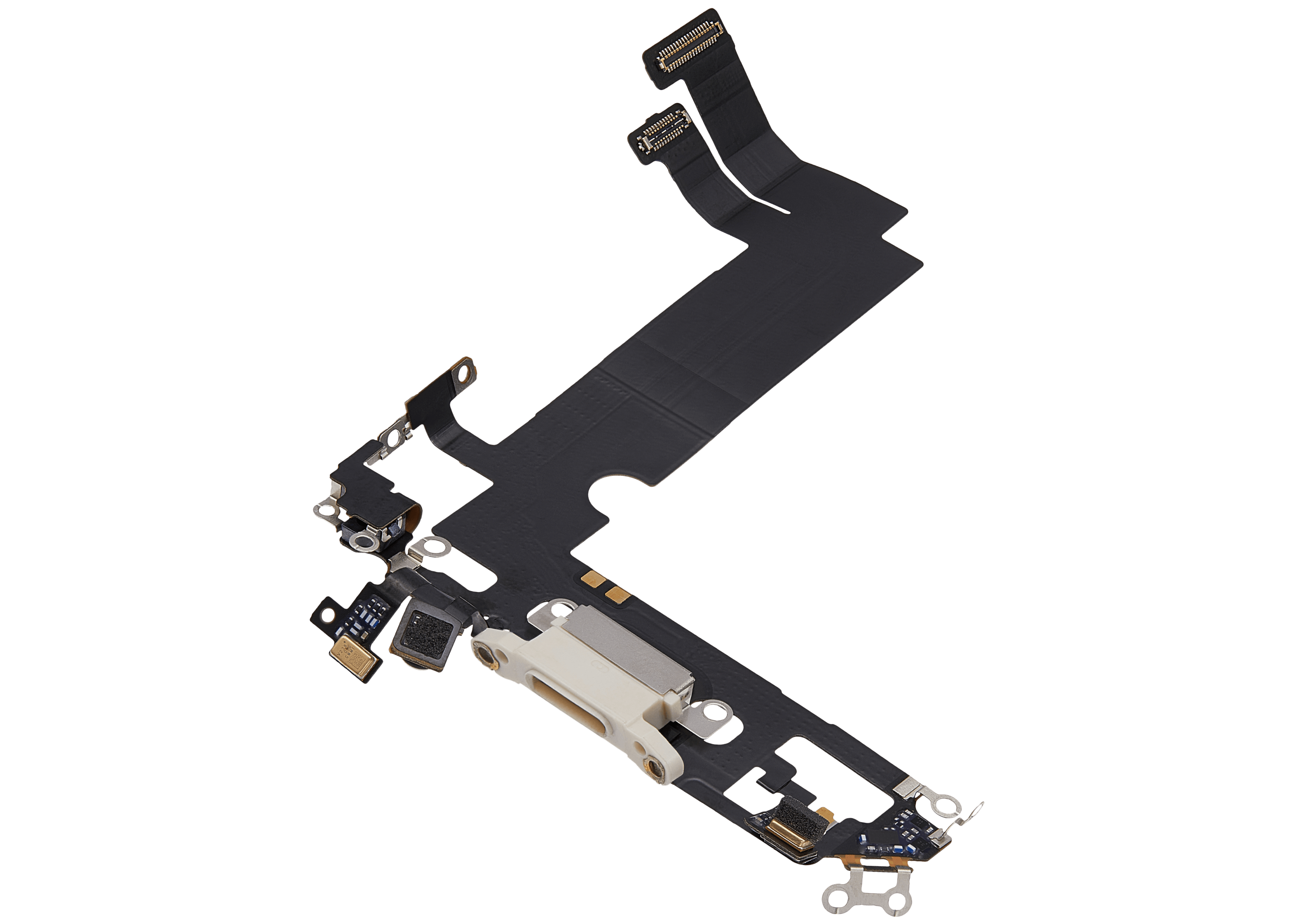 Ladebuchse-Flexkabel für iPhone 12 Mini (gebrauchter OEM-Ausbau) (Weiß)
