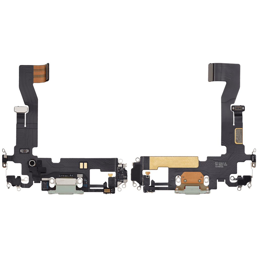 Charging Port Flex Cable for iPhone 12, Green (OEM Pull, Used)