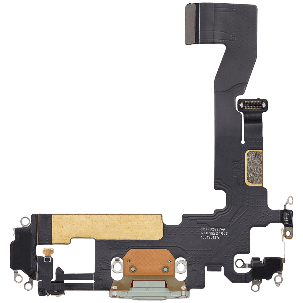 Charging Port Flex Cable for iPhone 12, Green (OEM Pull, Used)