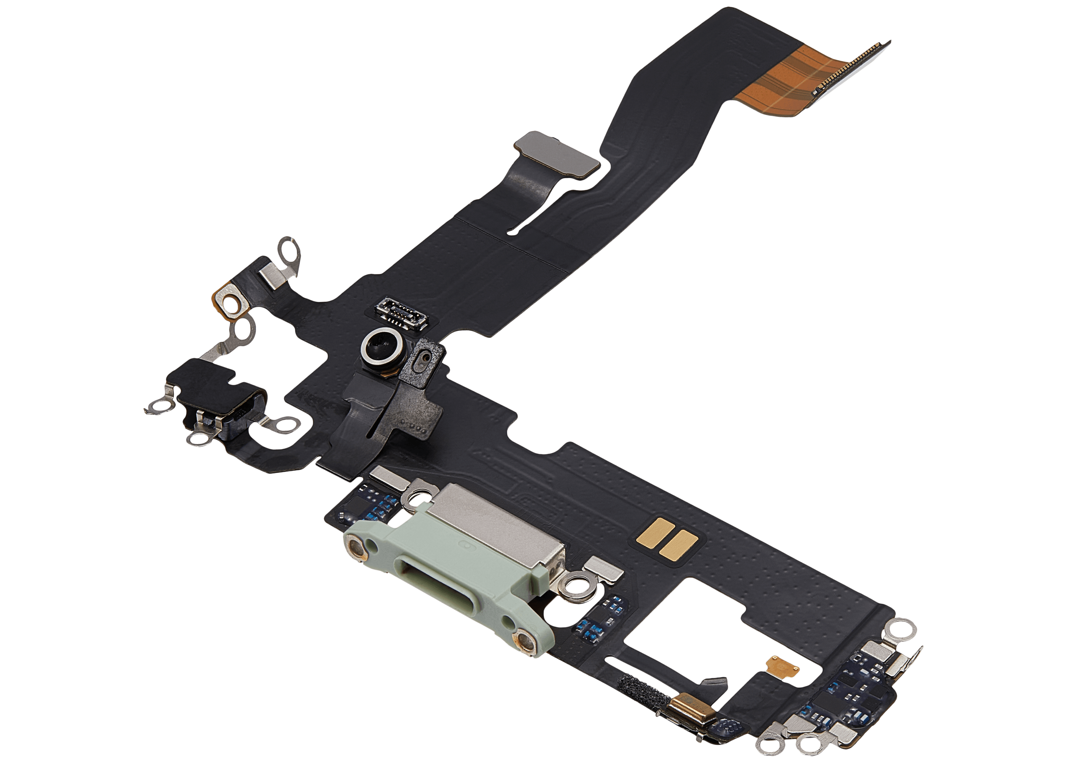 Charging Port Flex Cable for iPhone 12, Green (OEM Pull, Used)