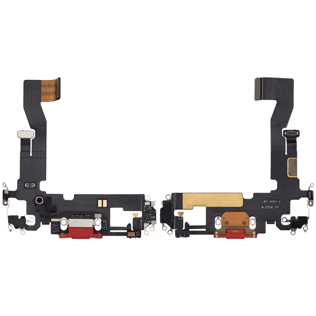 Charging Port Flex Cable for iPhone 12 (OEM Pull, Used) (Red)