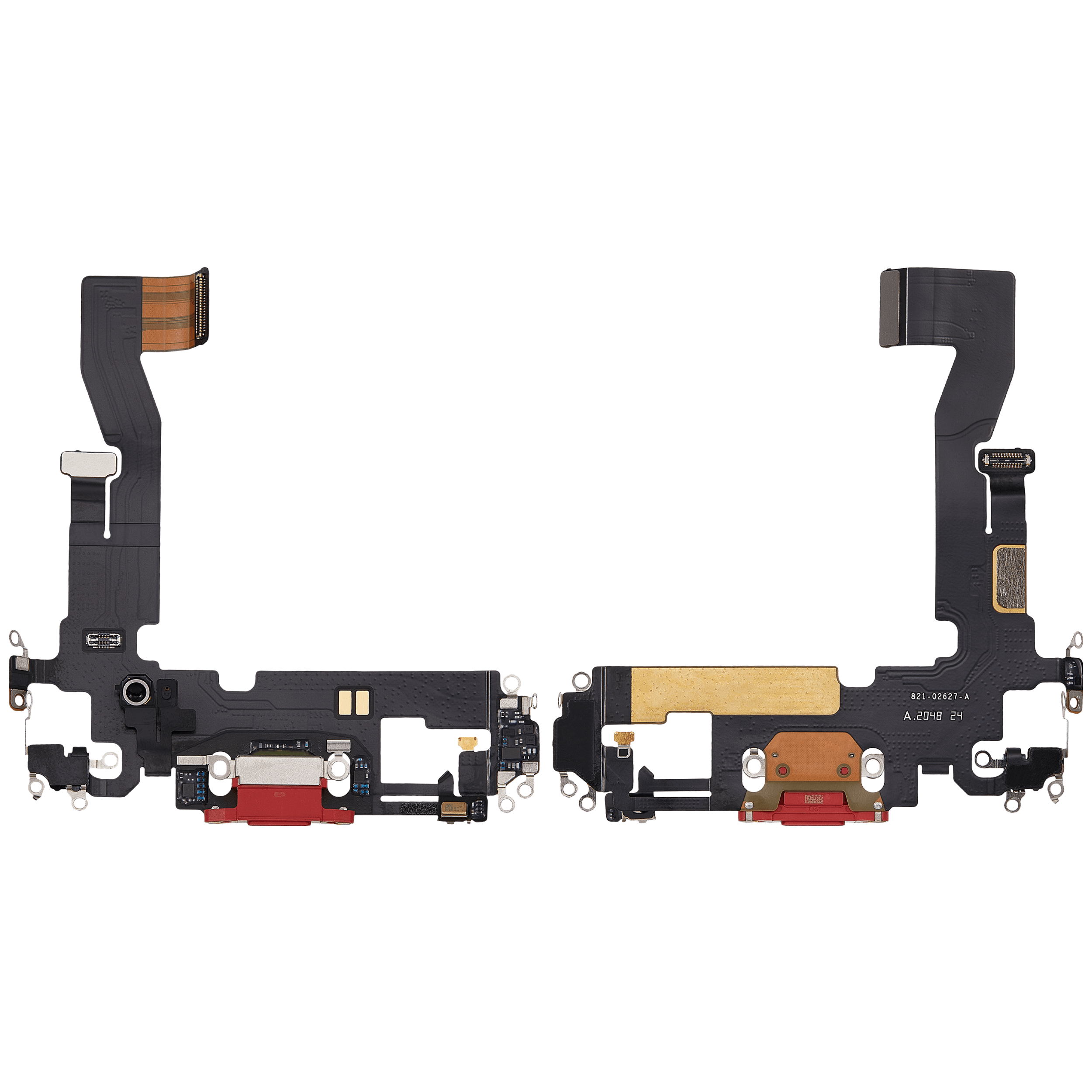 Charging Port Flex Cable for iPhone 12 (OEM Pull, Used) (Red)