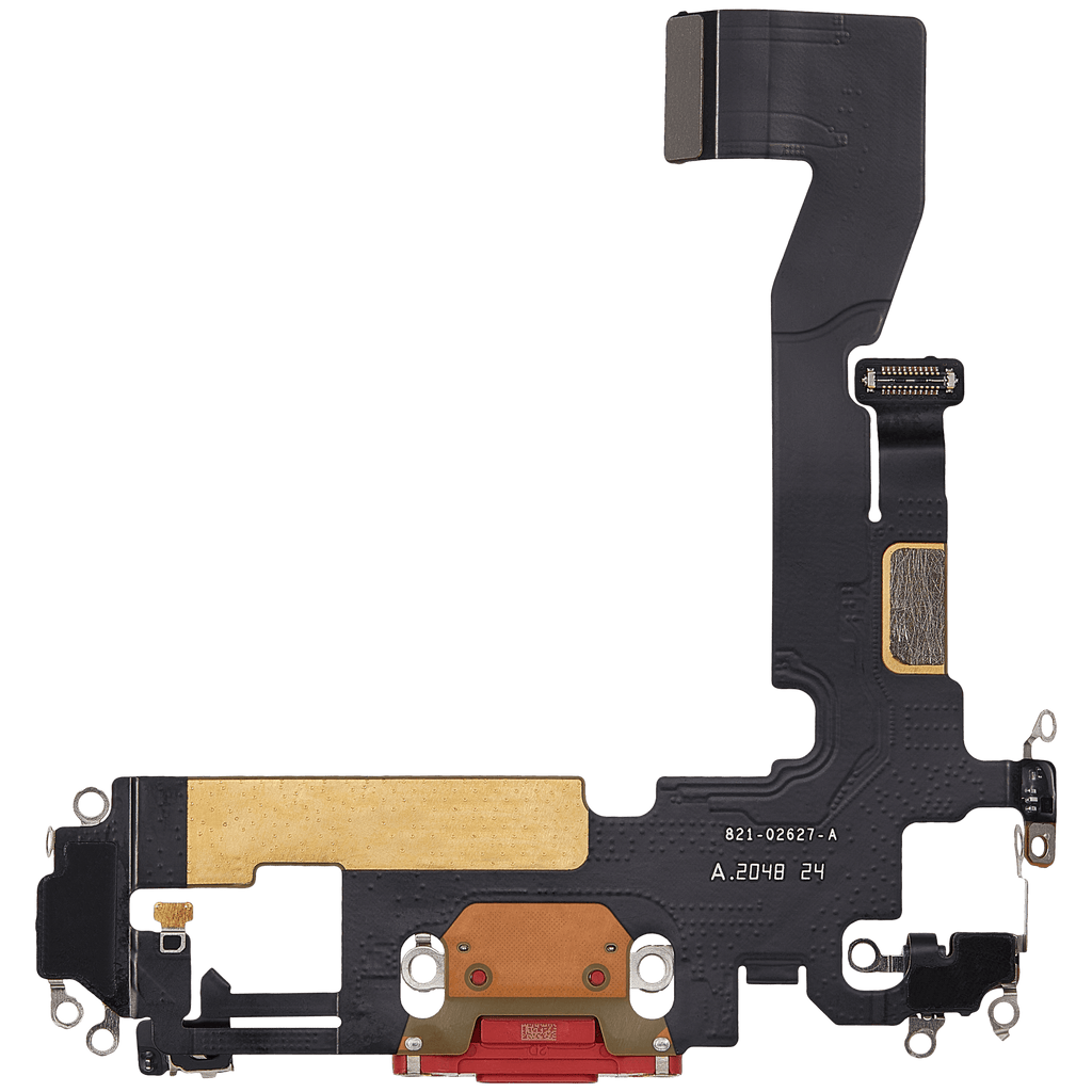 Charging Port Flex Cable for iPhone 12 (OEM Pull, Used) (Red)