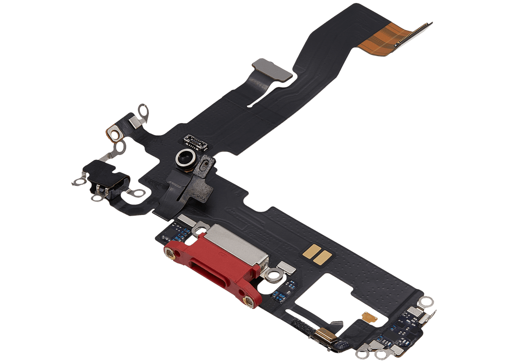 Charging Port Flex Cable for iPhone 12 (OEM Pull, Used) (Red)