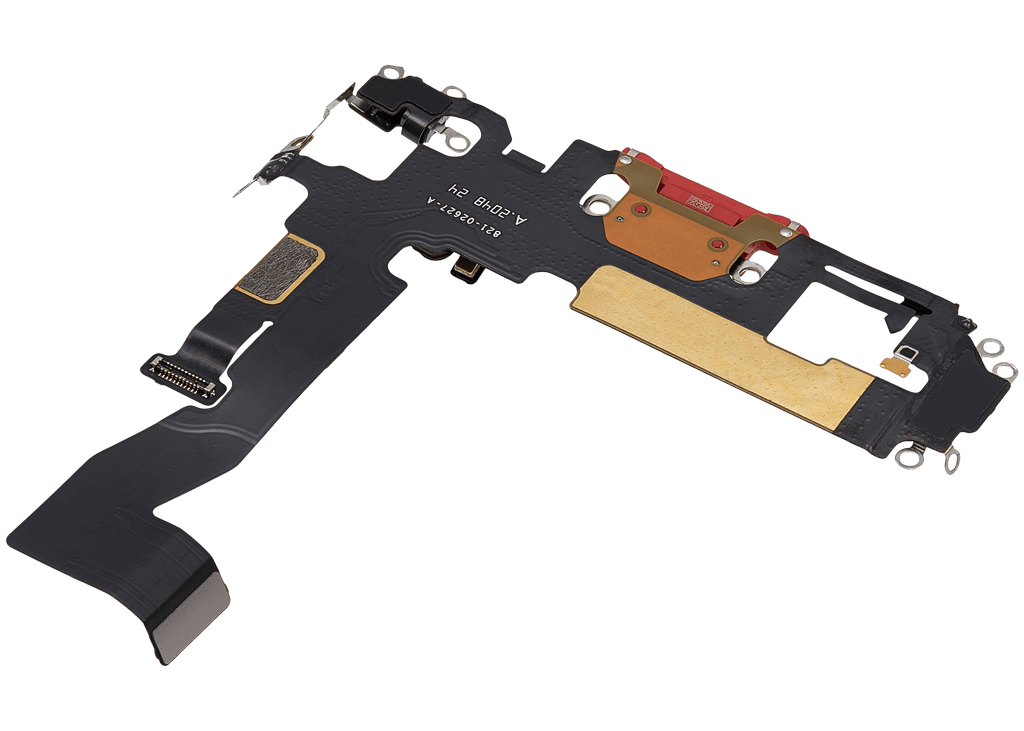 Charging Port Flex Cable for iPhone 12 (OEM Pull, Used) (Red)
