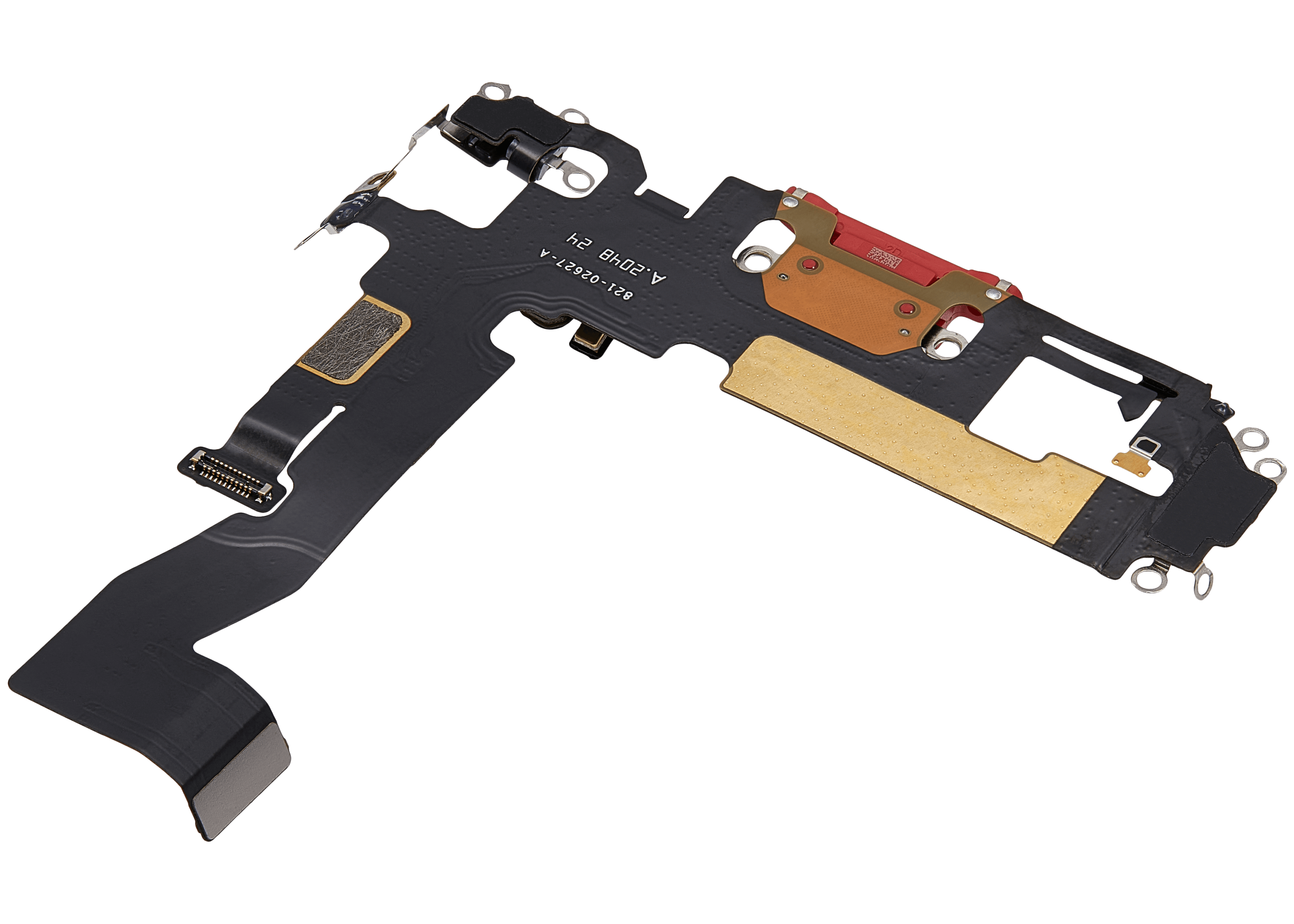 Charging Port Flex Cable for iPhone 12 (OEM Pull, Used) (Red)