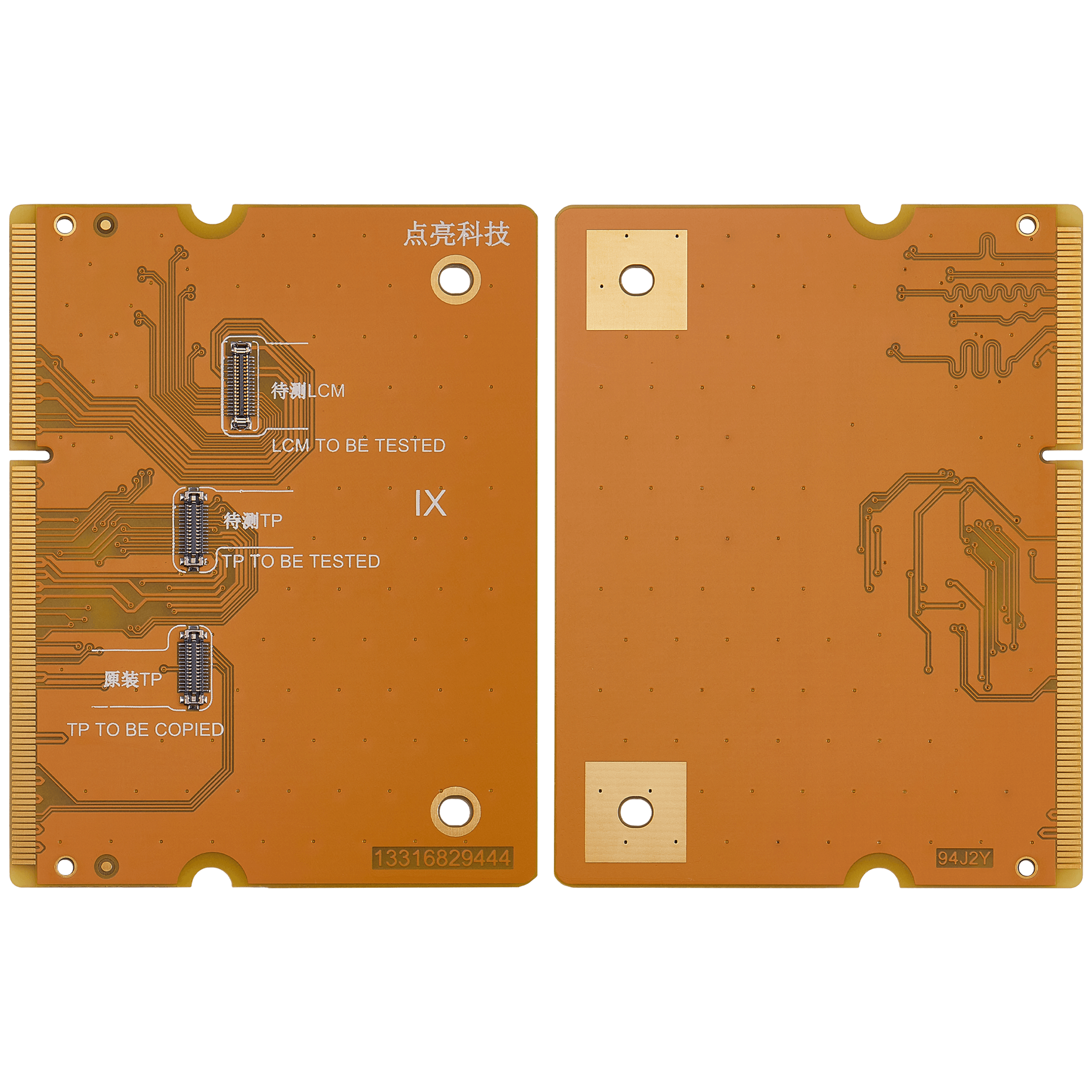 DL100 Testplatine für iPhone X