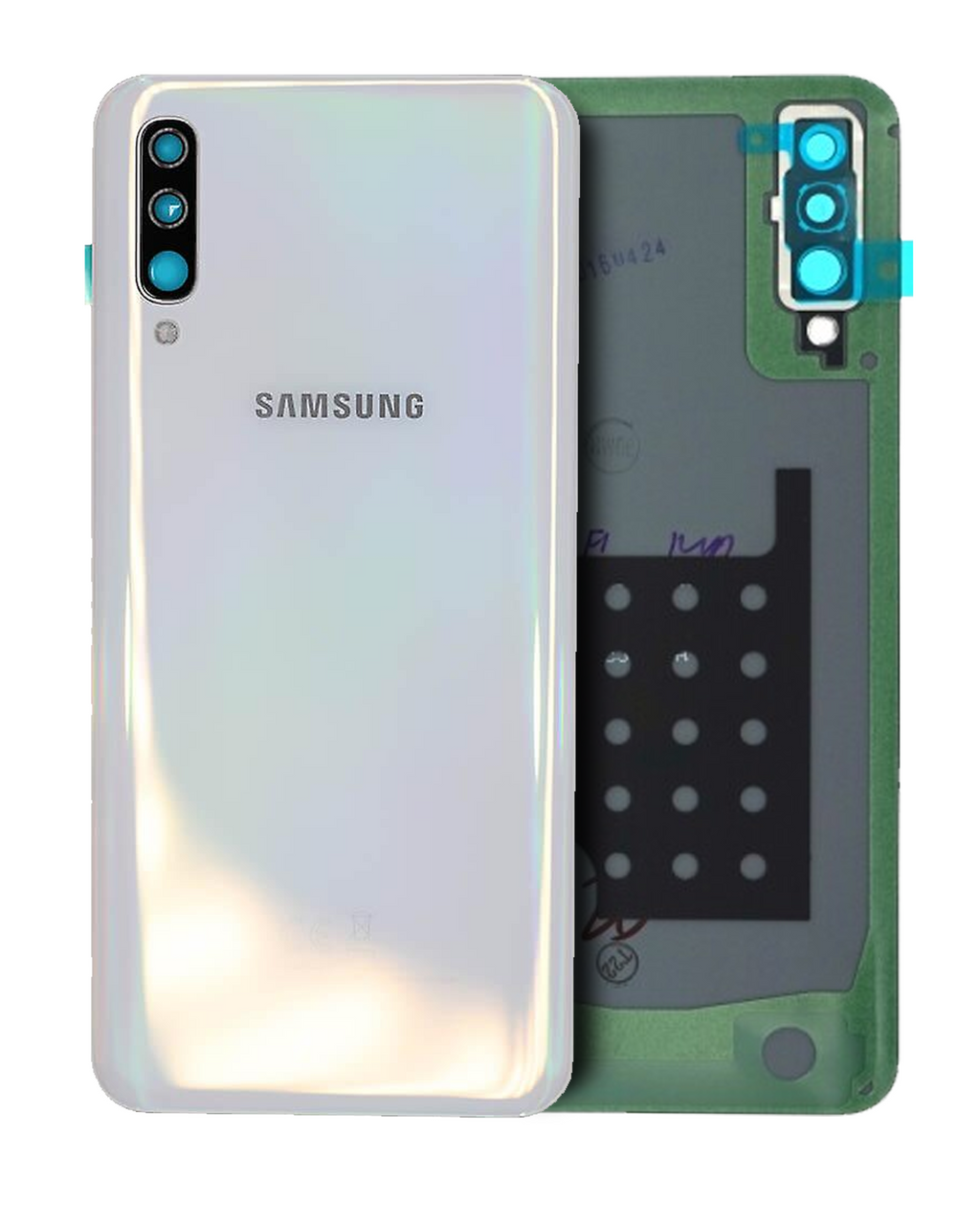Back Cover with Camera Lens for Samsung Galaxy A50 (A505 / 2019) (Service Pack) (White)