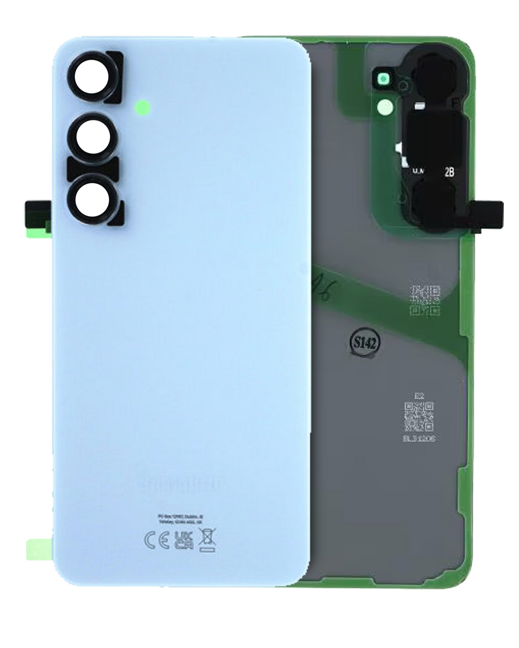 Back cover with camera lens for Samsung Galaxy S24 Plus (Service Pack) (Sapphire Blue)