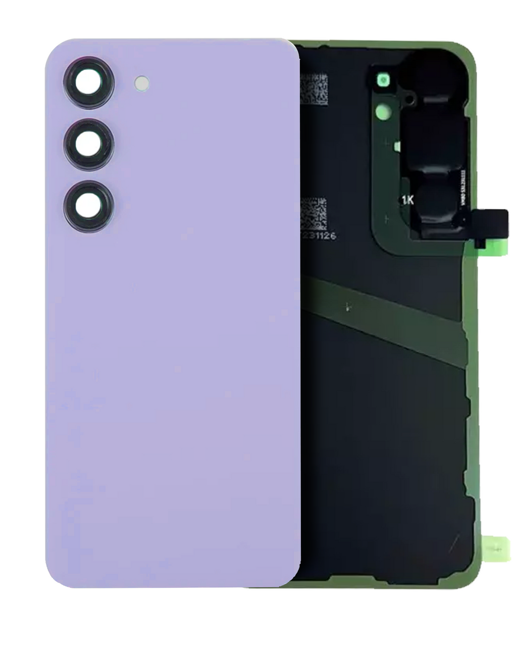 Backcover mit Kameralinse für Samsung Galaxy S24 (Service-Pack) (Cobalt Violet)