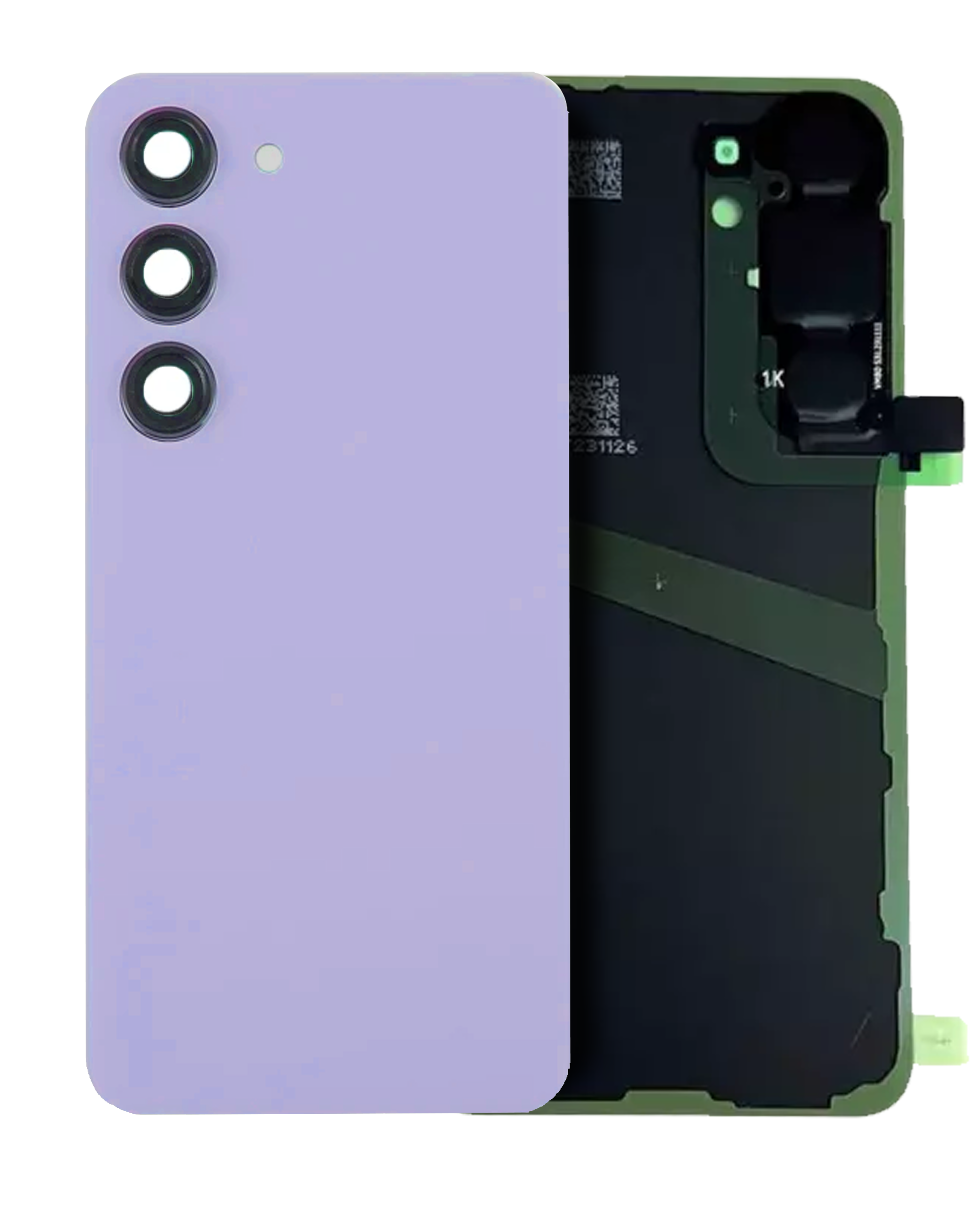 Backcover mit Kameralinse für Samsung Galaxy S24 (Service-Pack) (Cobalt Violet)