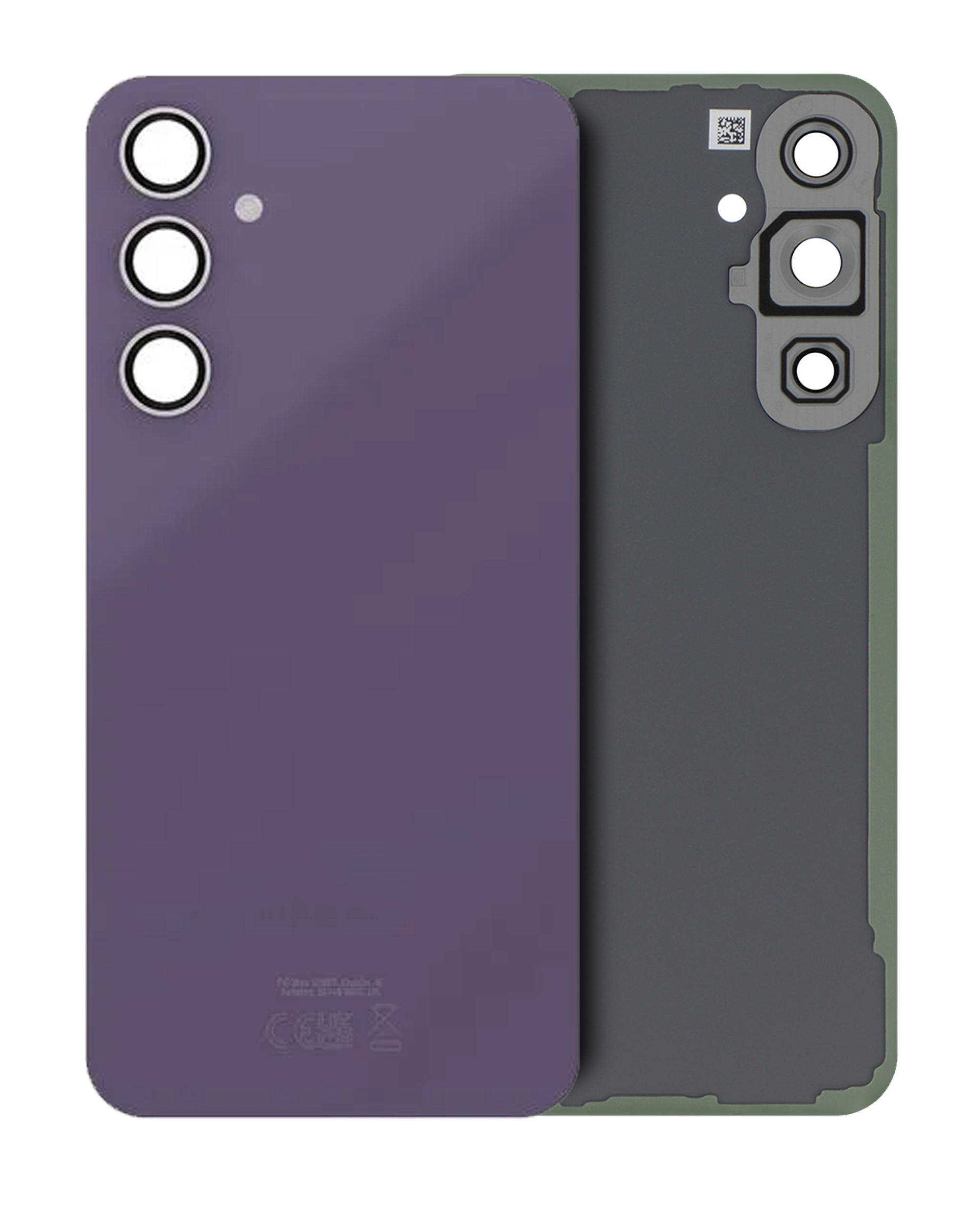 Backcover mit Kameralinse für Samsung Galaxy S23 FE (Service Pack) (Lila)