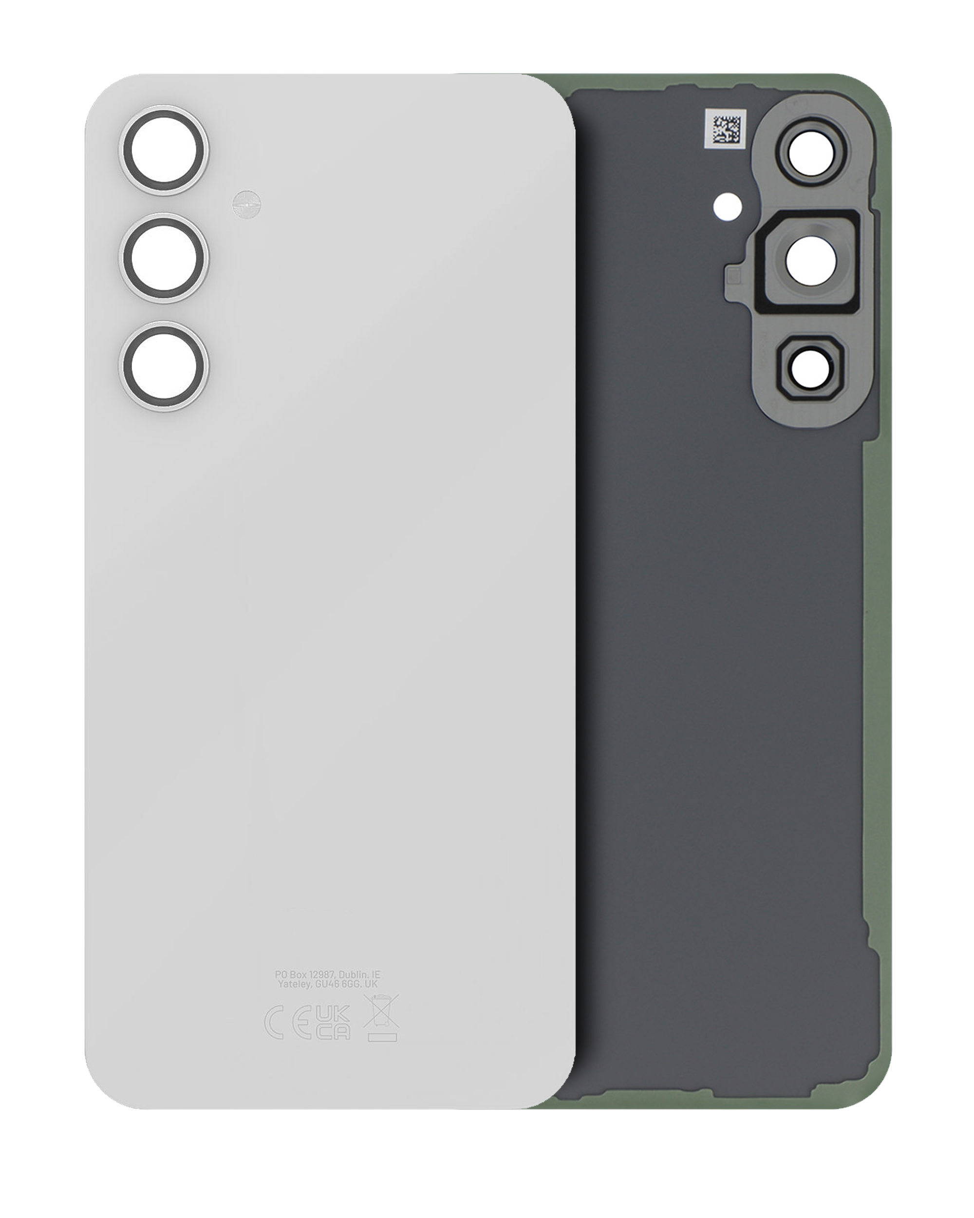 Back Cover with Camera Block for Samsung Galaxy S23 FE (Service Pack) (Cream)