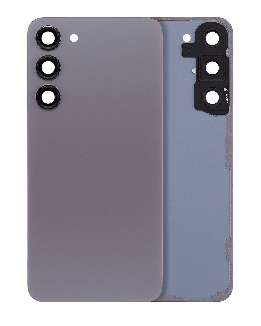 Backcover mit Kameralinse für Samsung Galaxy S23 (Service Pack) (Graphite)