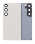 Backcover mit Kameralinse für Samsung Galaxy S23 (Service Pack) (Cream)