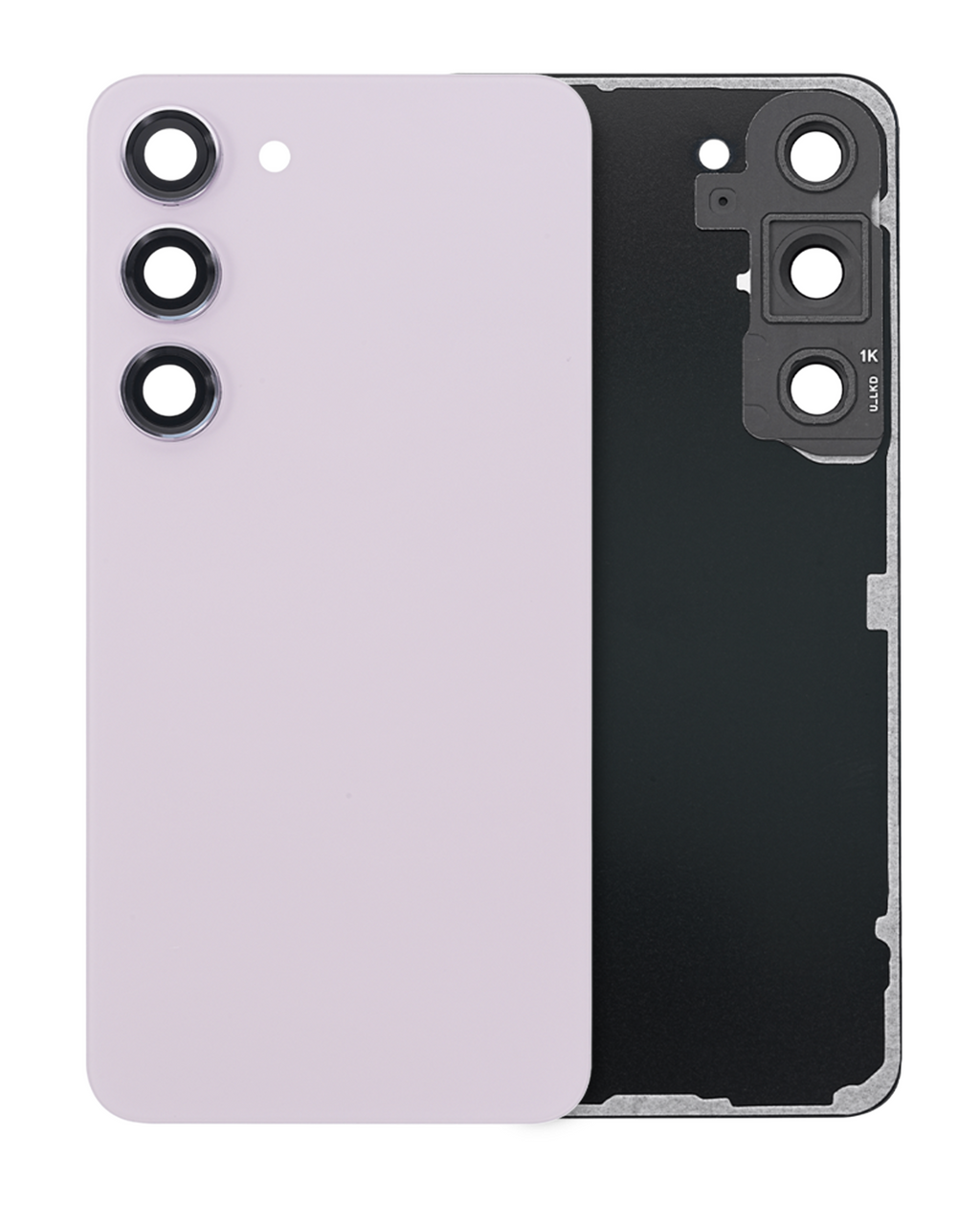 Backcover mit Kameralinse für Samsung Galaxy S23 5G (Service Pack) (Lavender)