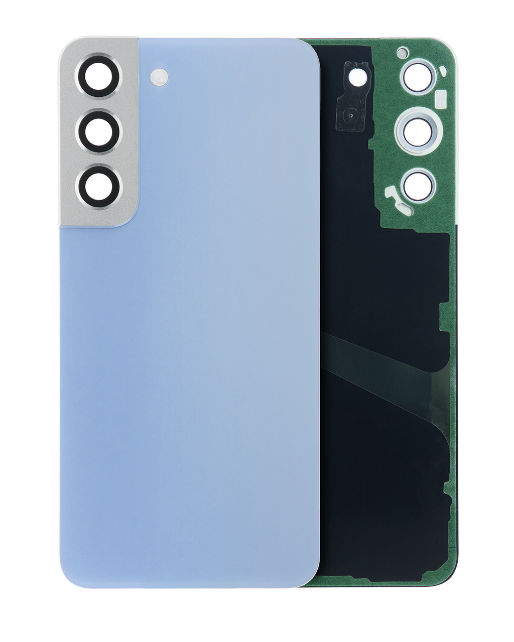 Back Cover with Camera Lens for Samsung Galaxy S22 Plus (Service Pack) (Sky Blue)
