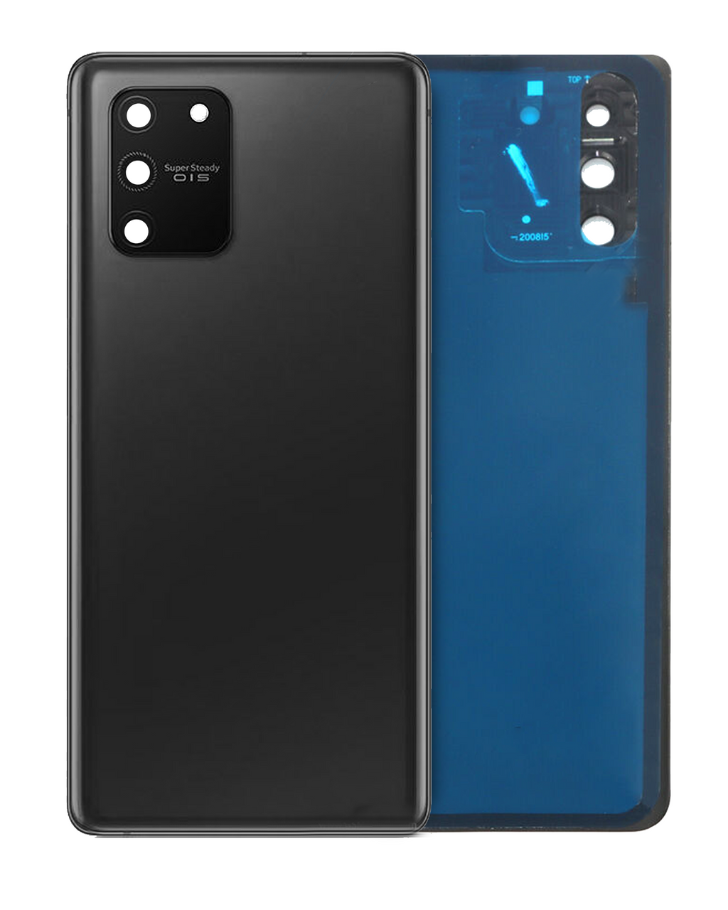 Backcover mit Kameralinse für Samsung Galaxy S10 Lite (Service Pack) Prism Black