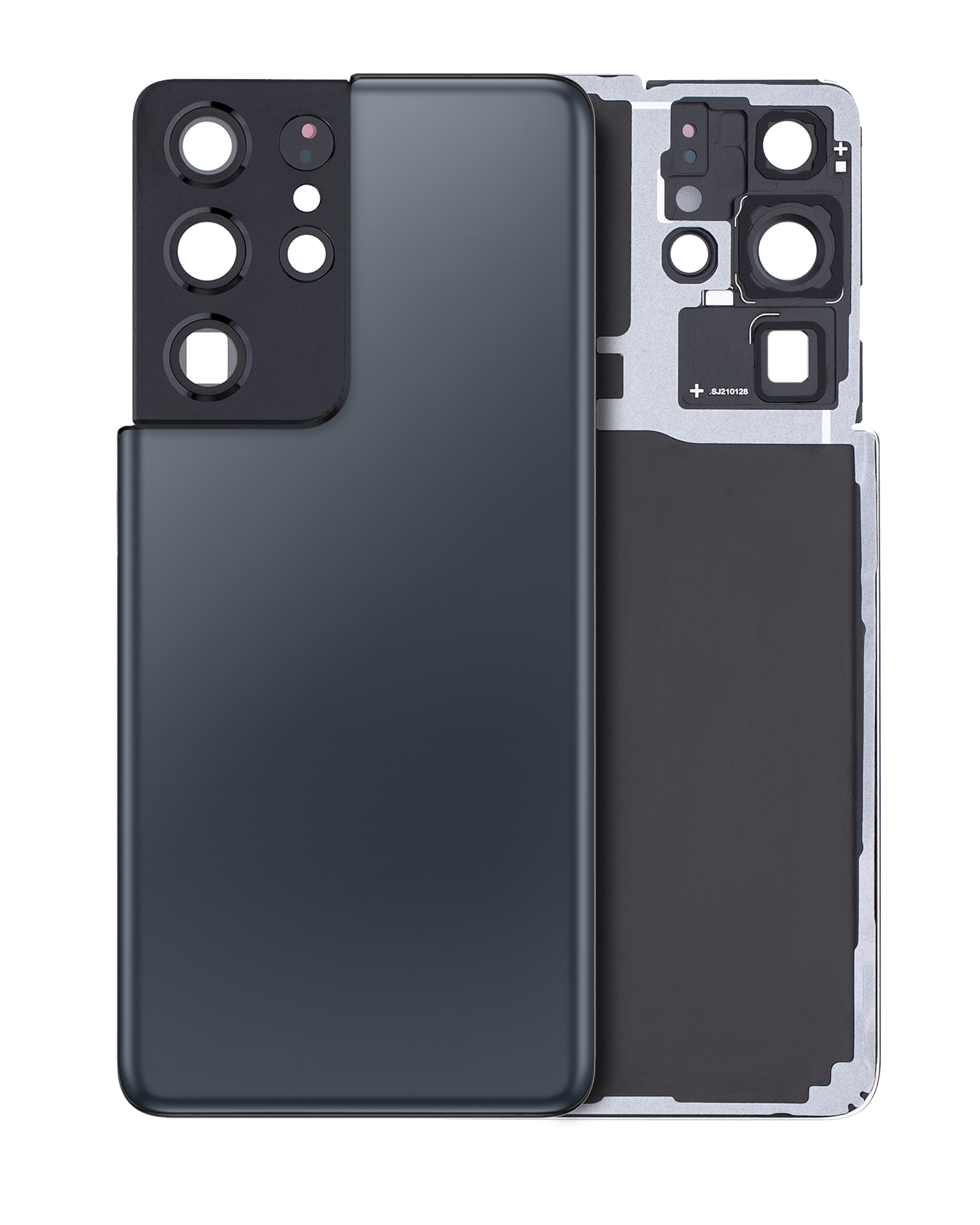 Back Cover with Camera Lens for Samsung Galaxy S21 Ultra (Service Pack) (Phantom Navy)