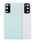 Backcover-Glas mit Kamera Samsung S20 FE Cloud Mint Aftermarket Plus