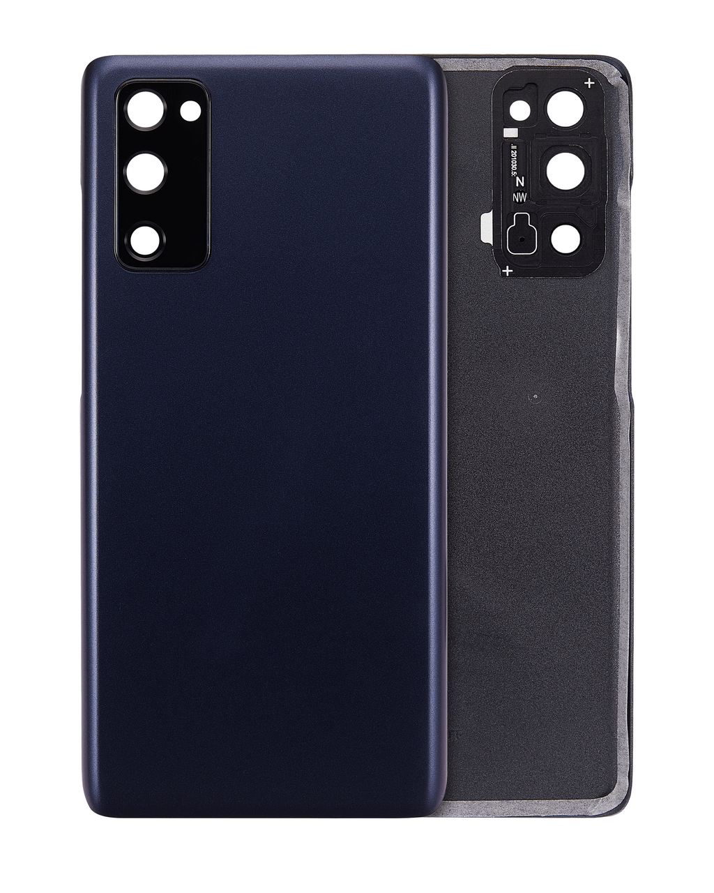 Back Cover with Camera Lens for Samsung Galaxy S20 FE 5G (Aftermarket Plus) (Cloud Navy)