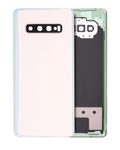 Back cover with camera lens for Samsung Galaxy S10 Plus (Service Pack) (Prism White)