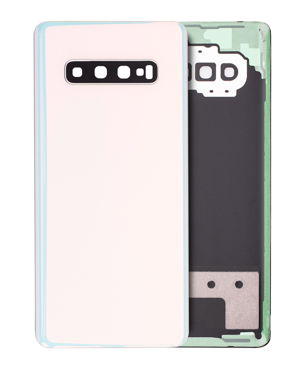 Back cover with camera lens for Samsung Galaxy S10 Plus (Service Pack) (Prism White)