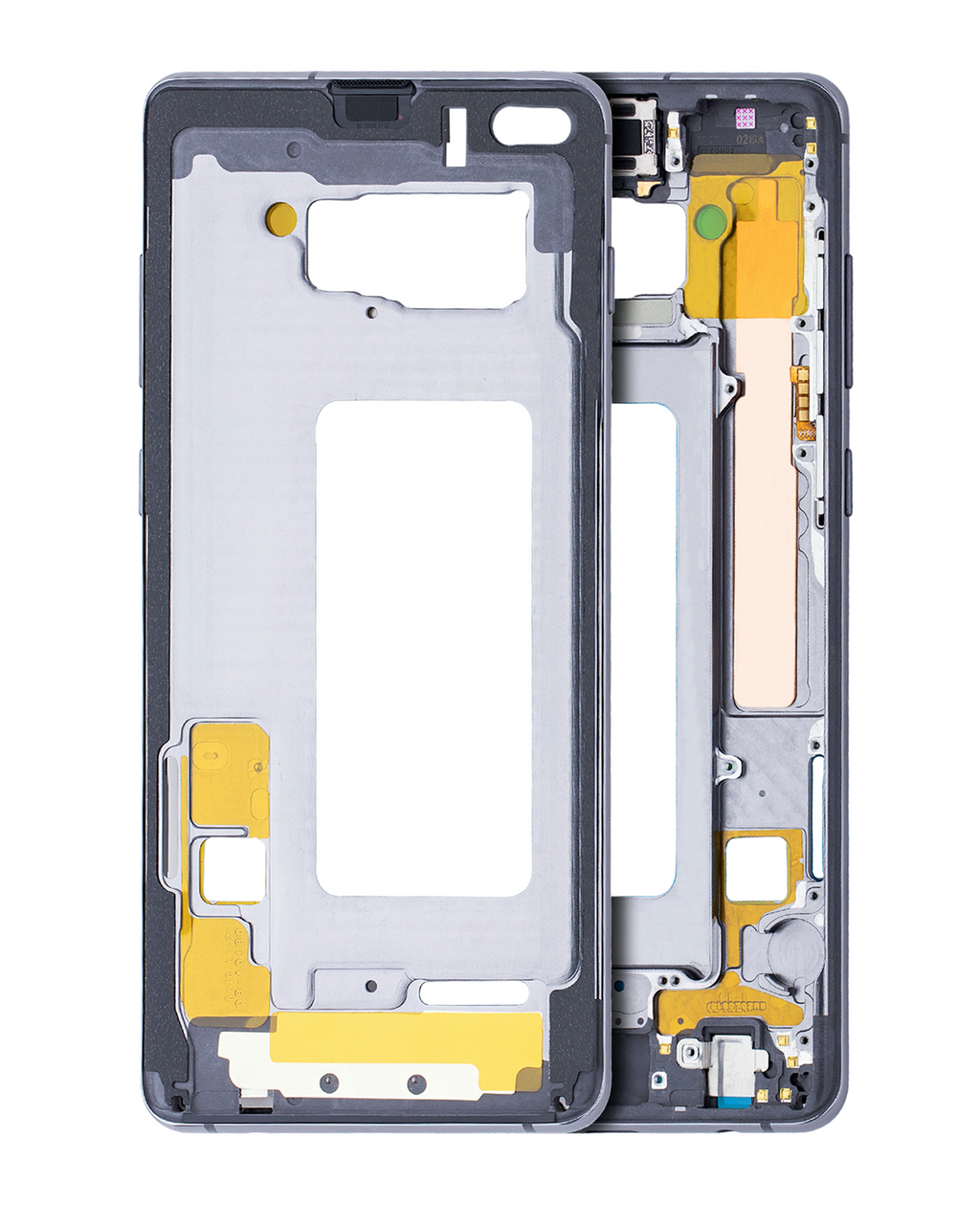Midframe/Rahmen für Samsung Galaxy S10 Plus (mit Kleinteilen) (Prism Black)